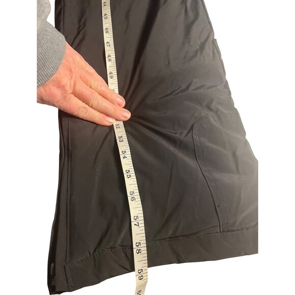 Avalanche Womens Ski Bib Pants Medium black Insulated Snow Sledding - Picture 16 of 16